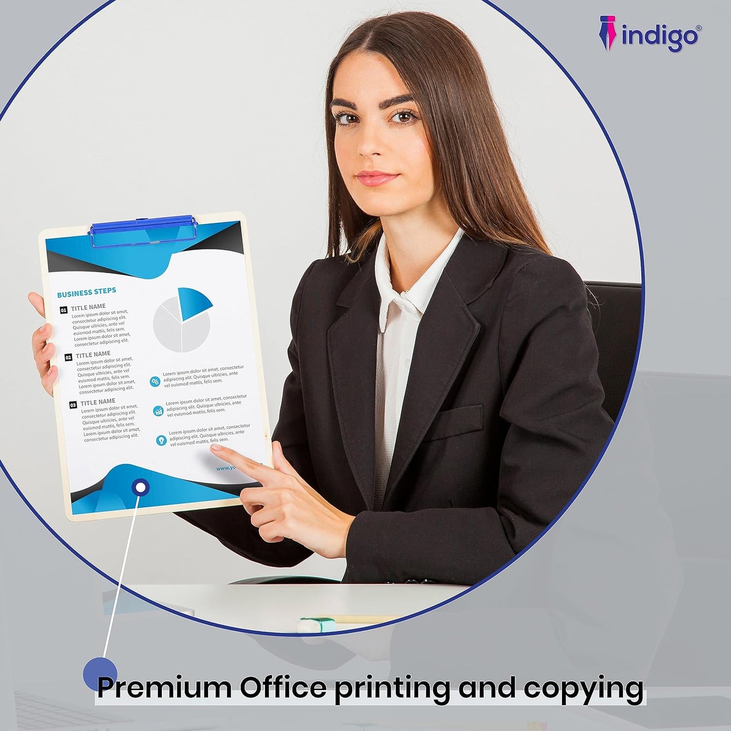 A4 White Printing and Copying Paper 75 gsm - Excellent Premium Office Paper - 500 Sheets