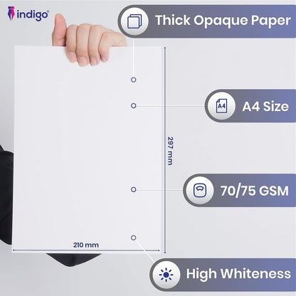 A4 White Printing and Copying Paper 70 gsm - Ultima Bright White Premium Office Paper - 500 Sheets