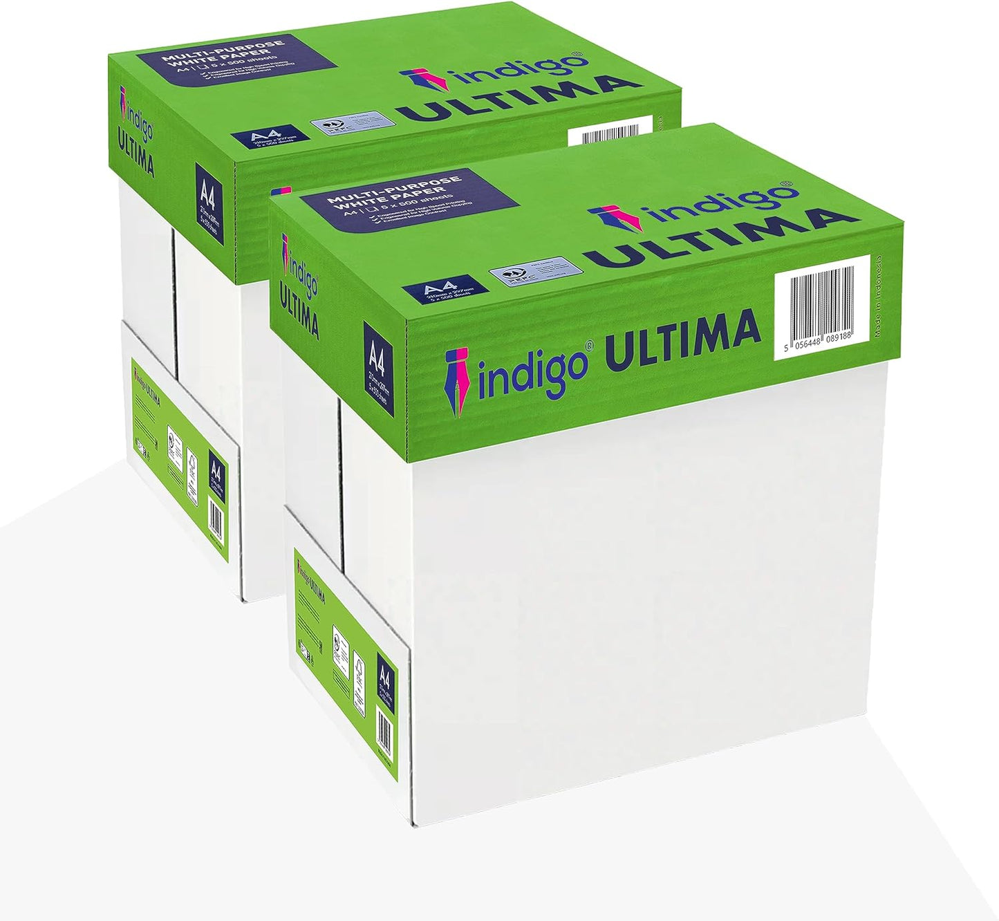 A4 White Printing and Copying Paper 70 gsm - Ultima Bright White Premium Office Paper - 500 Sheets