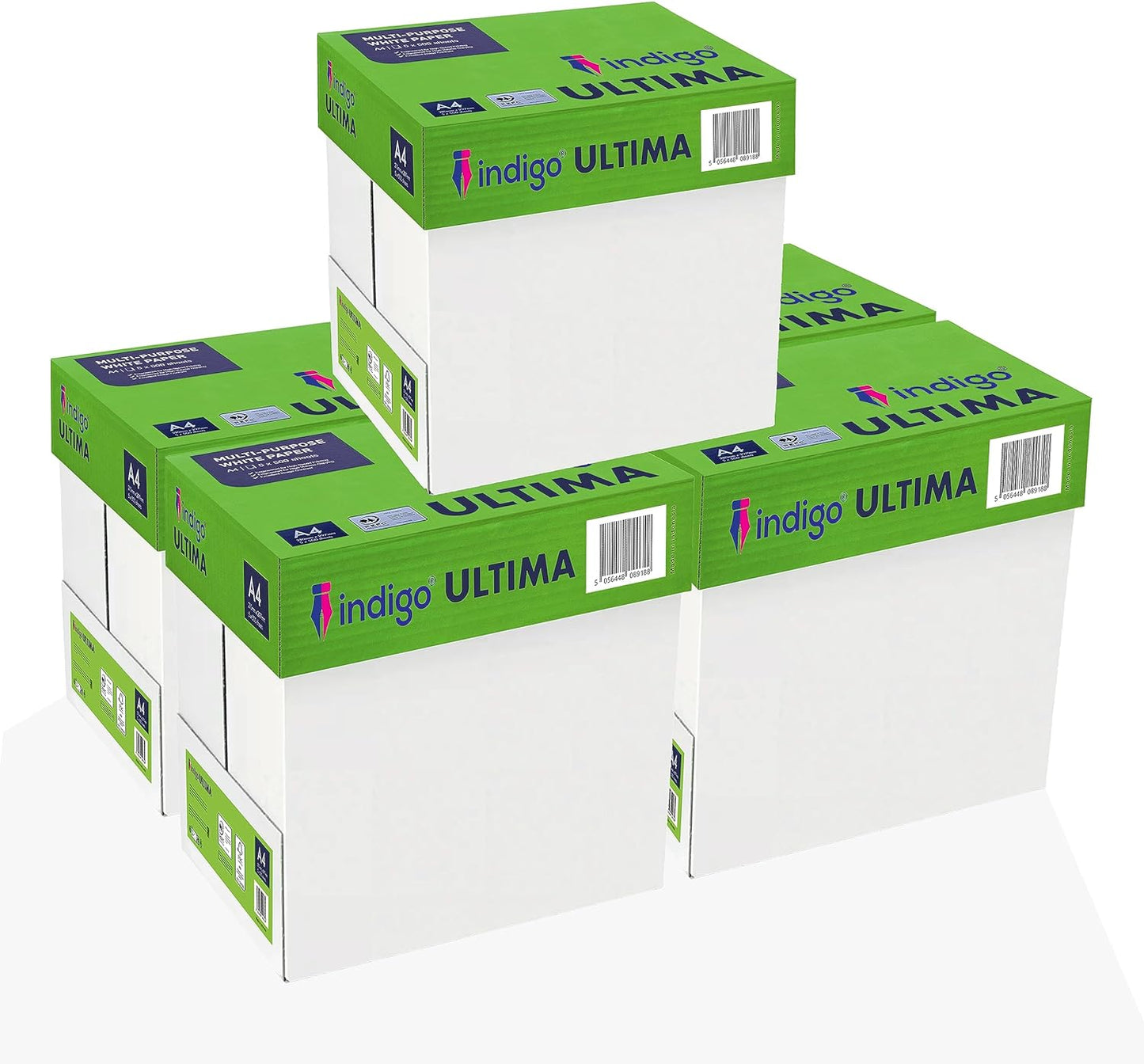 A4 White Printing and Copying Paper 70 gsm - Ultima Bright White Premium Office Paper - 500 Sheets